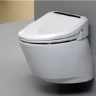 NIC7000: A combined electronic bidet seat and wall hung toilet