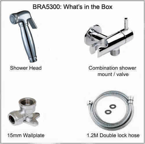 BRA5300: Shower and combination mount