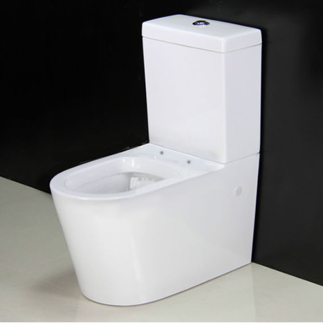 KAI-CCP0: White Close Coupled Toilet