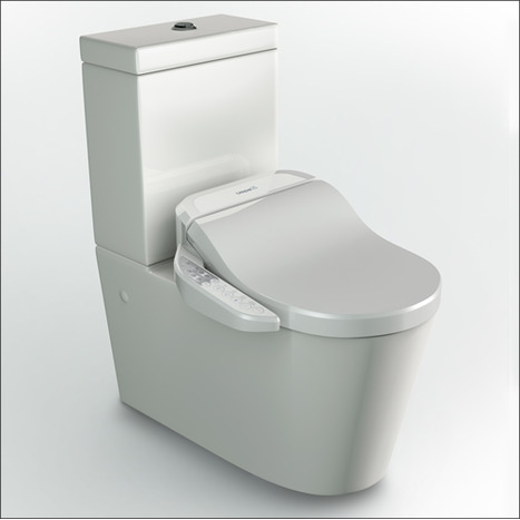 CCP-7235-SH: Wash and dry shower toilet