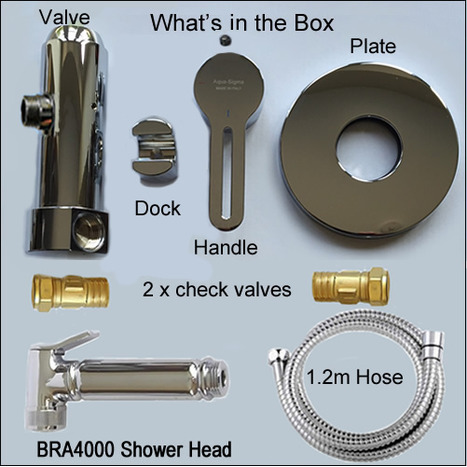 KIT6520: Italian Eco Douche Kit