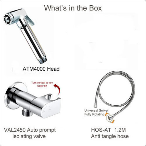 ATM5600: ECO Bidet shower and Auto prompt valve