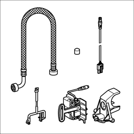 Auto Flush Set for Grohe Sensia Shower Toilet