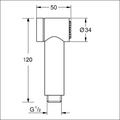 Grohe Sena Bidet Shower Set