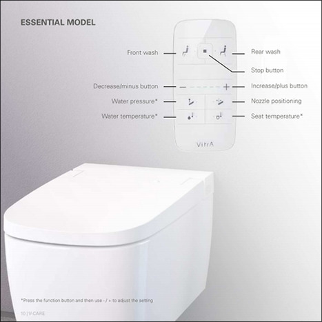 VitrA V-Care Smart Bidet Toilet , Essential