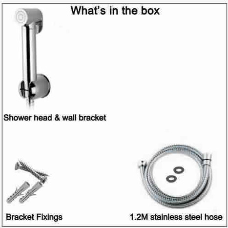 BRA4100: Italian Bidet Shower