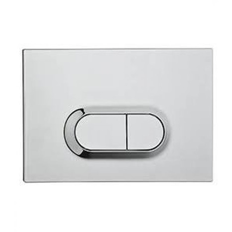 Vitra Loop O Mechanical Dual Flush Control - Chrome