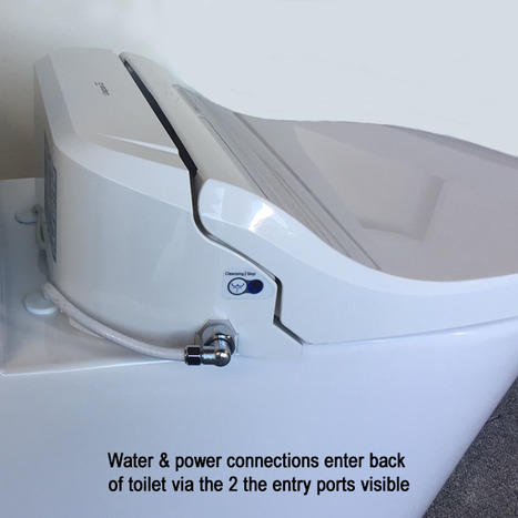 Services Integration Kit for Combined Bidet Toilet