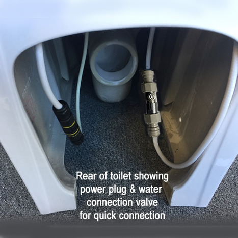 Services Integration Kit for Combined Bidet Toilet