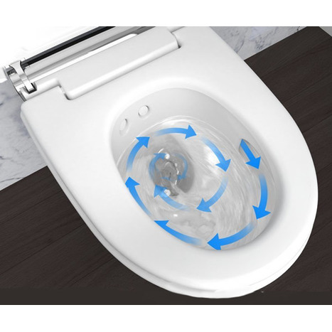 Geberit AquaClean Mera Comfort Rimless Wall Hung Shower Toilet - White