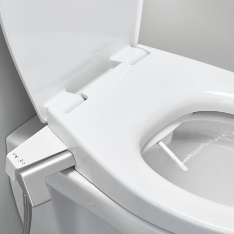 Grohe Bau Ceramic Manual Bidet Seat