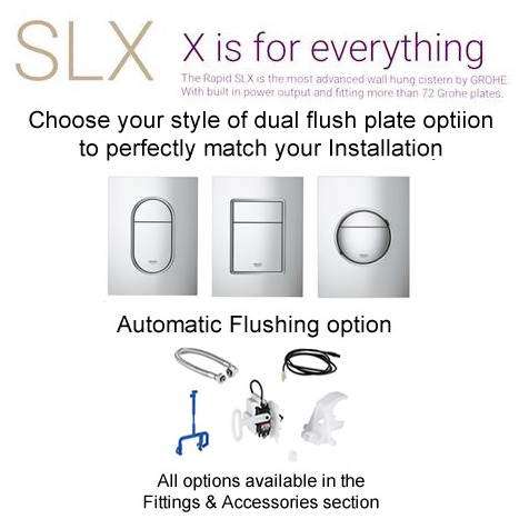 Rapid SLX 3-in-1 Set for WC, 1.13 M