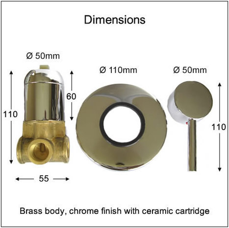 KIT4000: Hot / Cold Water Bidet Shower Kit