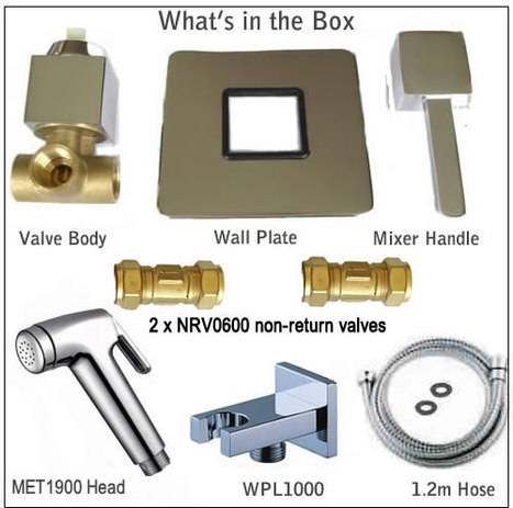 KIT4500: Warm Water Bidet Shower