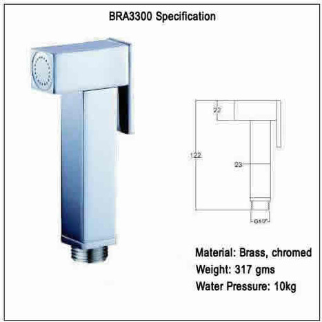 KIT5000: Warm Water Mixer Kit, Square Style