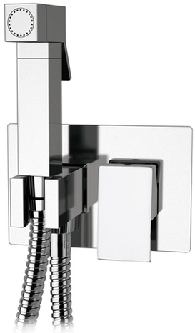 KIT7300: Italian Cubic style Monobloc Bidet Shower Kit