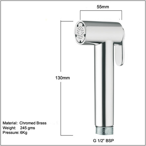 BRA4800: Italian Bidet Douche Shower & Valve