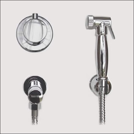 KIT6550: Thermostatically controlled bidet shower with timed water shut off